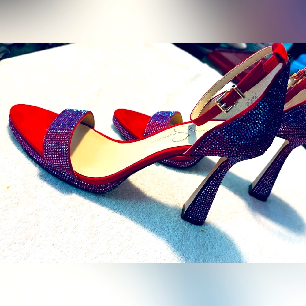 Almost Brand New Heels By JESSICA SIMPSON - Size 10M - Heel Height 4.5” - box 67